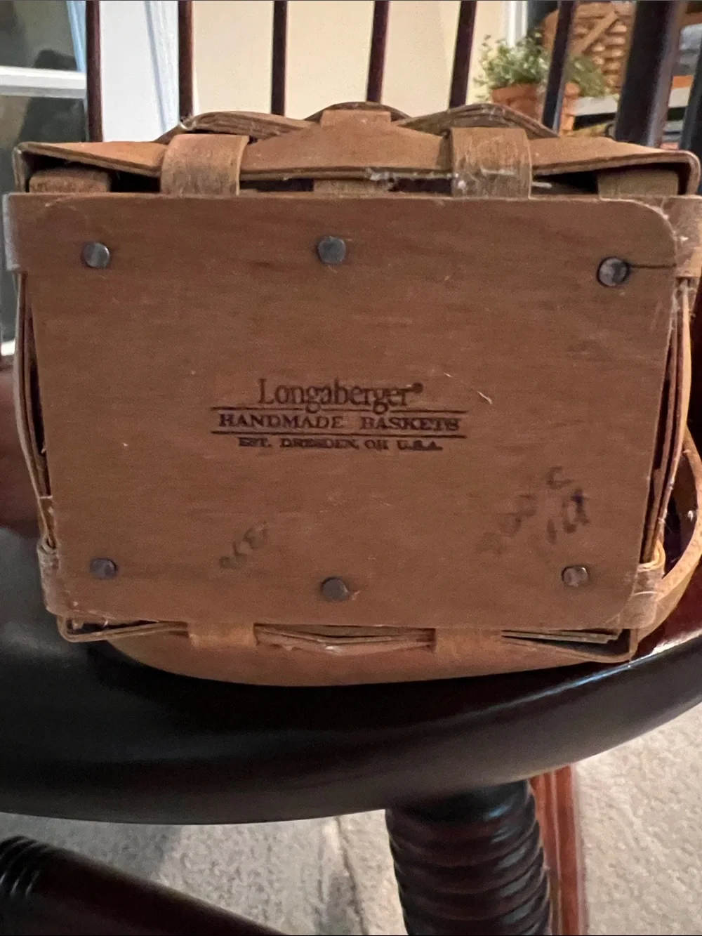 Longaberger Dresden Basket 2006 liner -protector -SFH